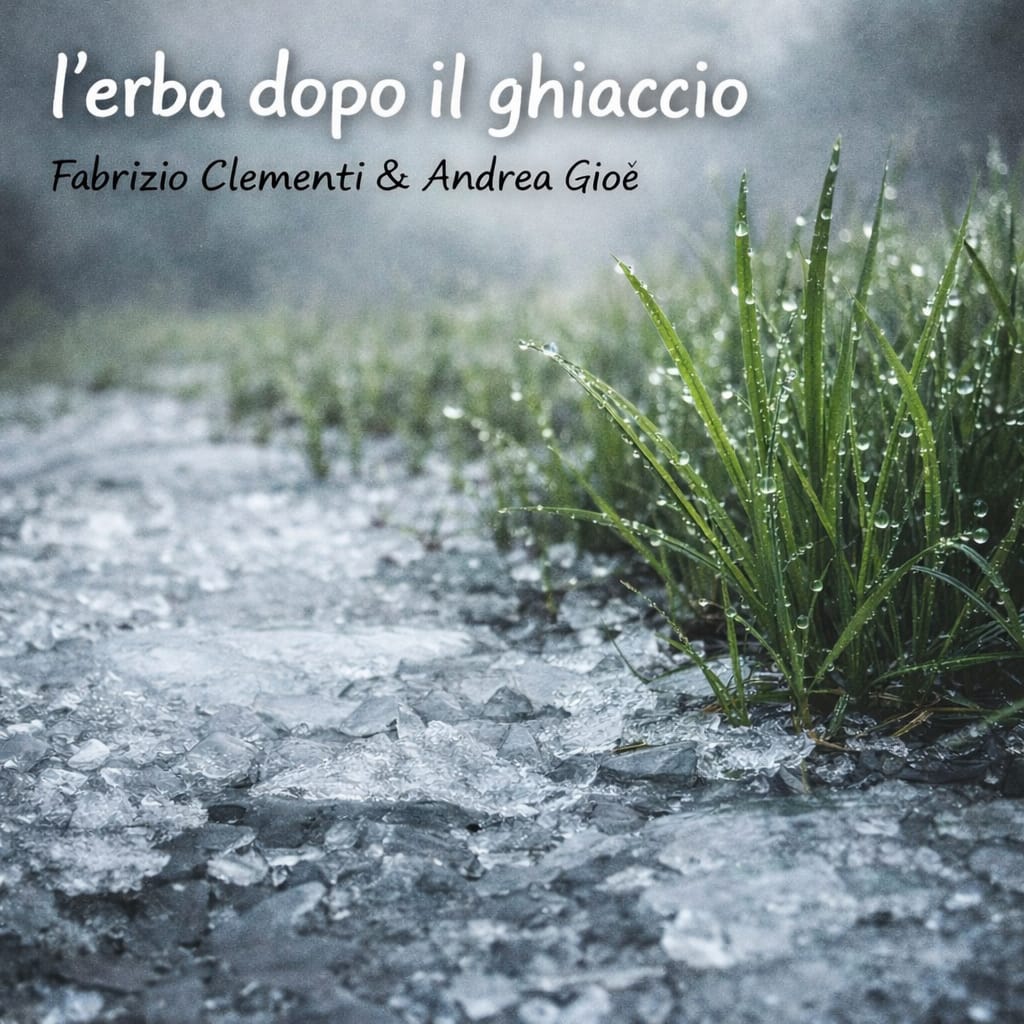 L'erba dopo il ghiaccio